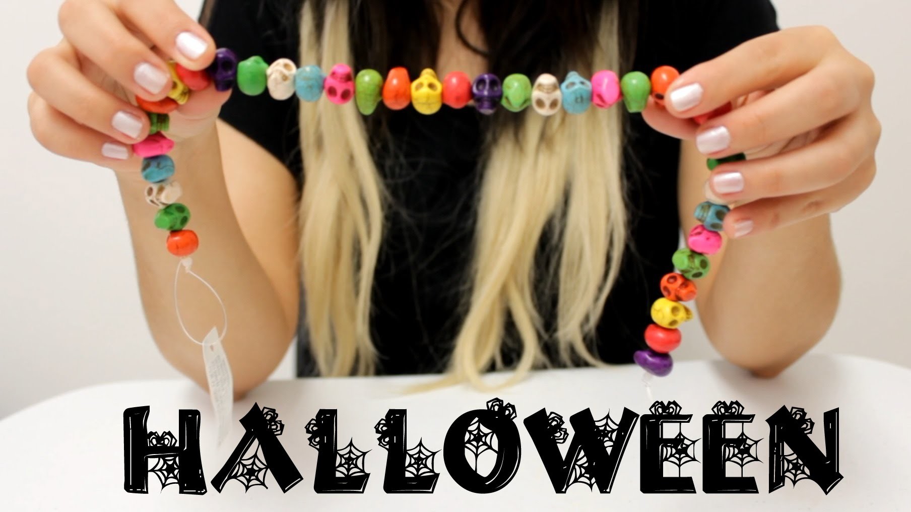 DIY Collar para Halloween. Accesorios de Moda - Hablobajito