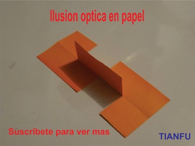 Ilusion Optica en papel