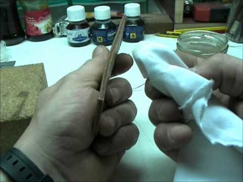 Pulir cantos de cuero II