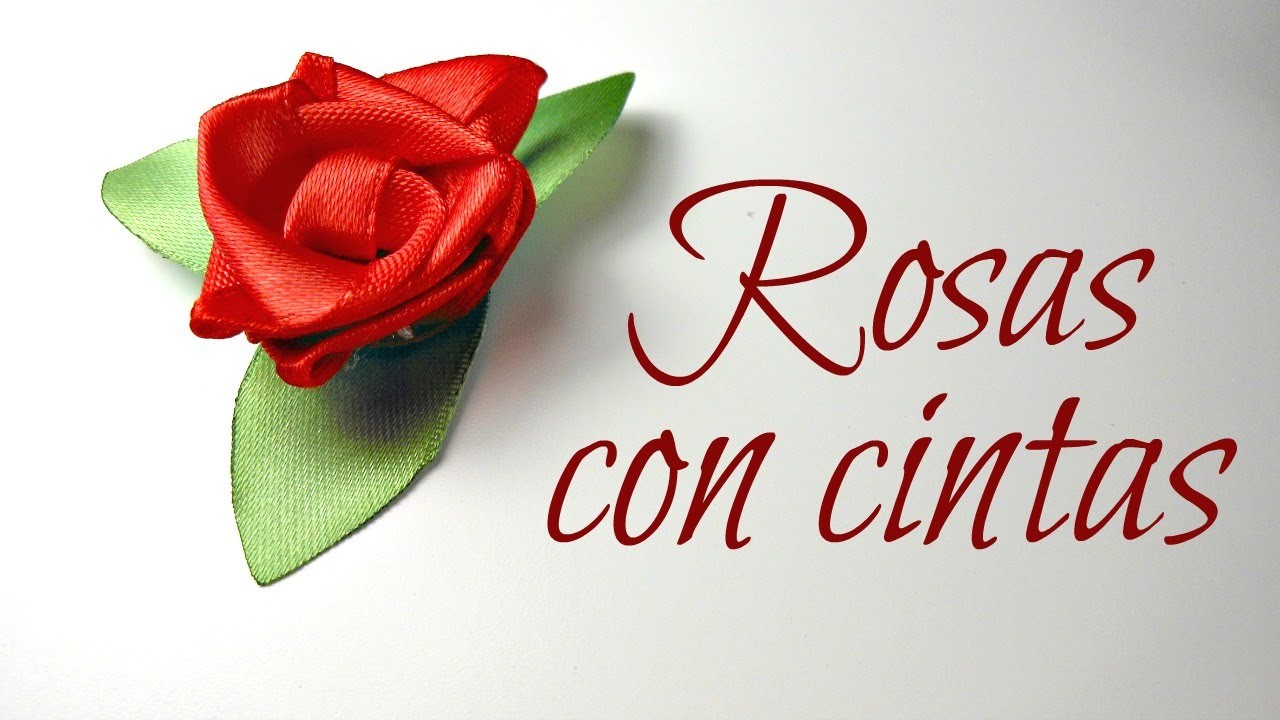 Cómo hacer Rosas con cintas de raso | Flores | Mundo@Party