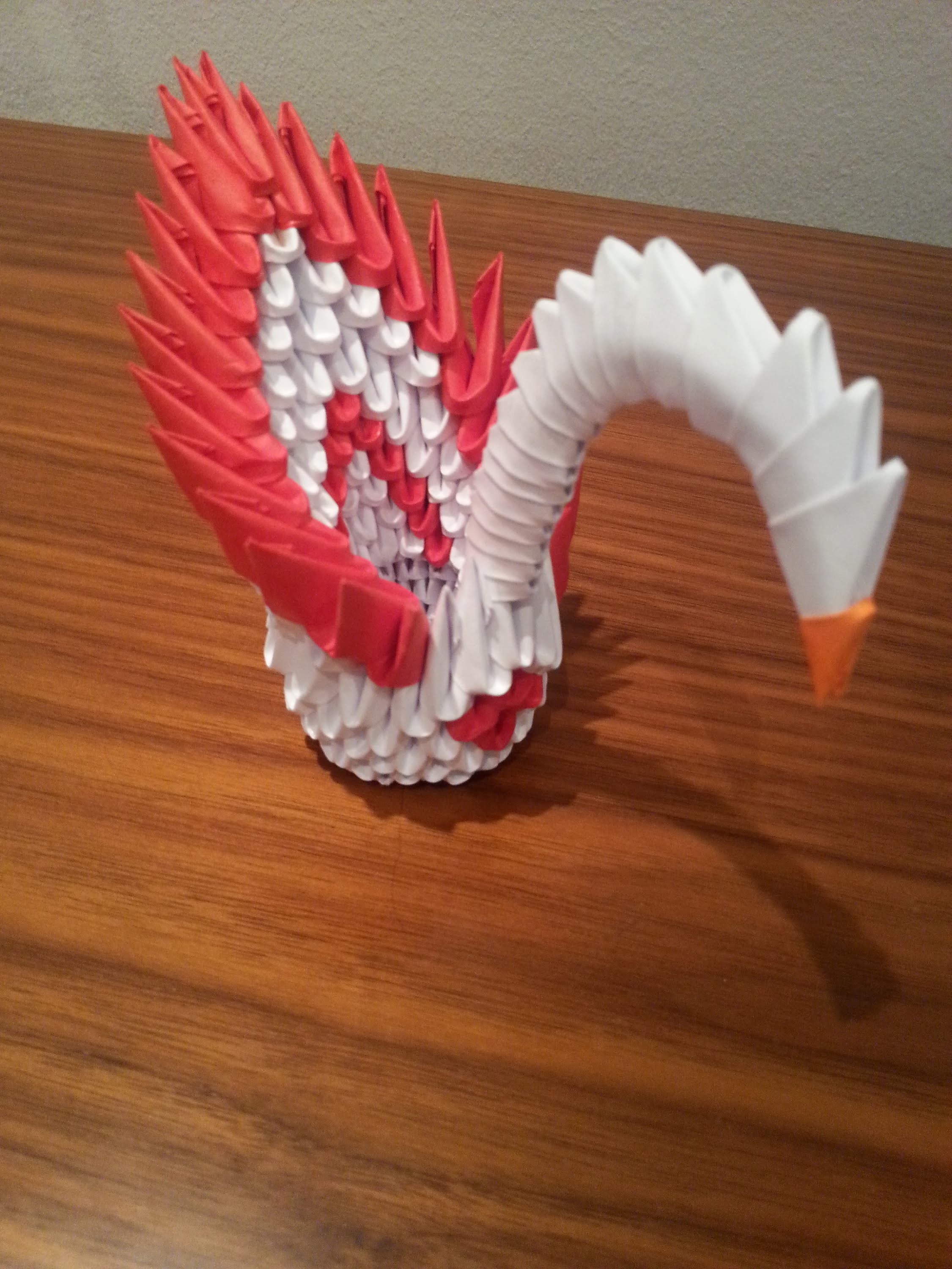 Como hacer un cisne origami 3d Origami3