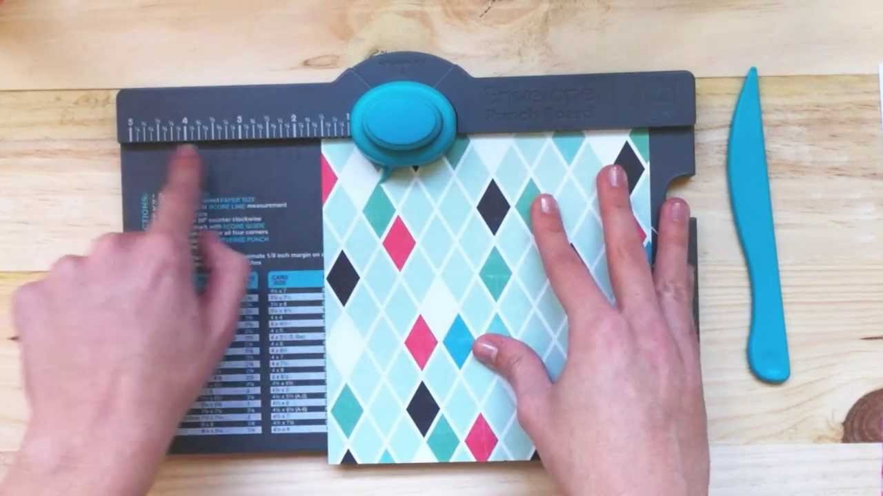 Cómo usar el 'Envelope Punch Board'