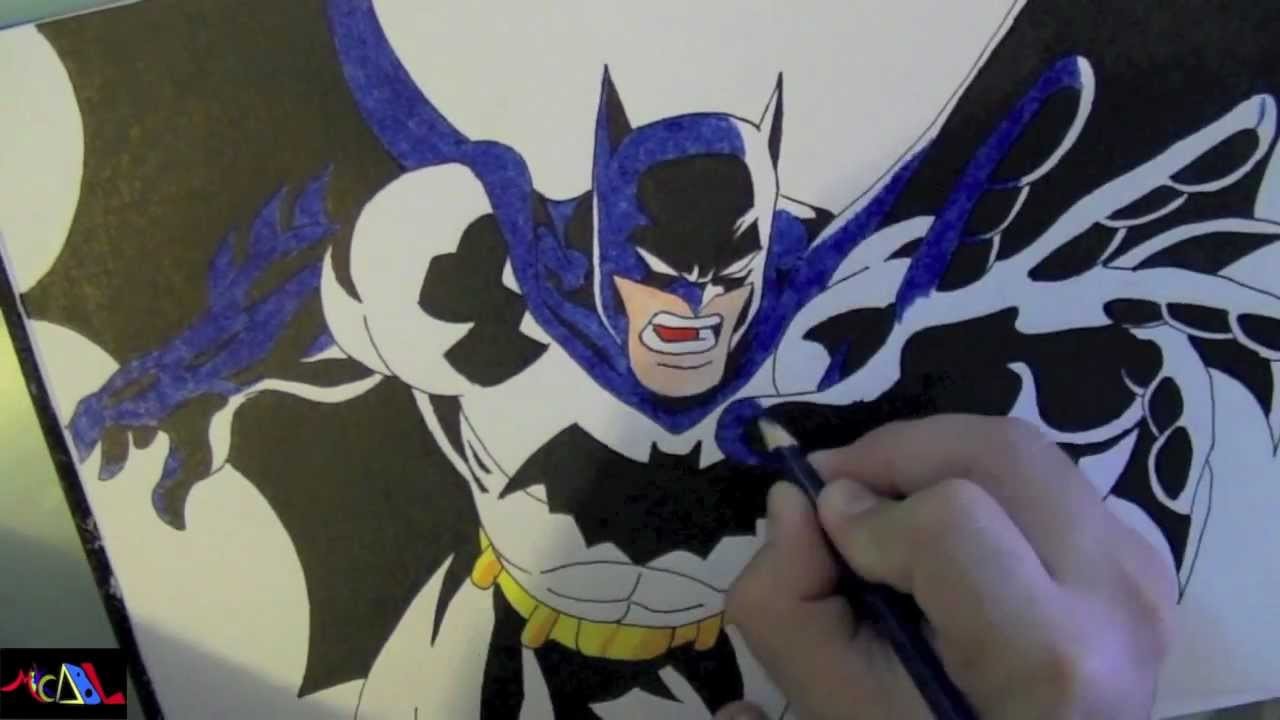 Dibujando a: Batman