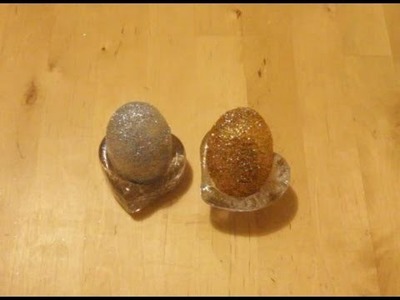 Cómo hacer huevos de pascua con purpurina | facilisimo.com
