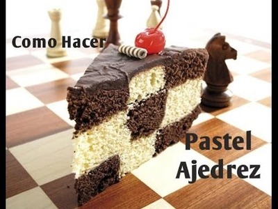 Cómo Hacer Pastel De Ajedrez Sin Gastar En Moldes - Madelin's Cakes