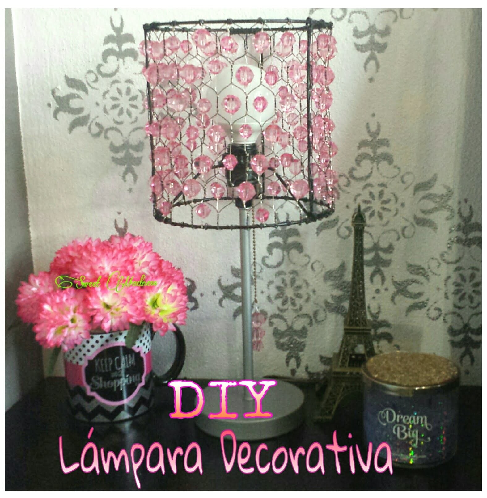 DIY Lámpara Decorativa. Decorative Lamp