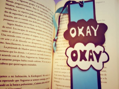 SEPARADOR  "Bajo la misma Estrella". Bookmark TFIOS