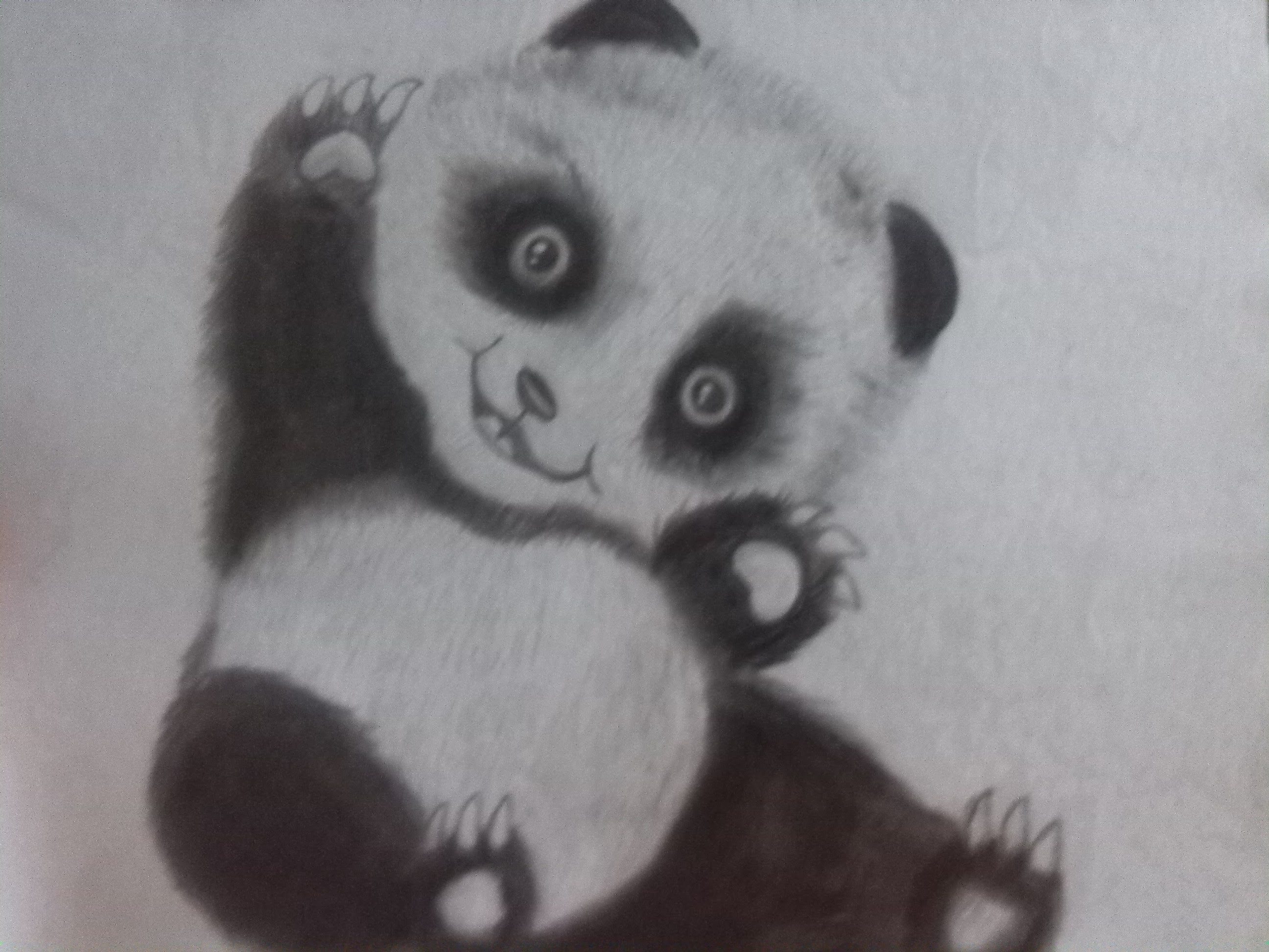 Como dibujar un panda (full HD)