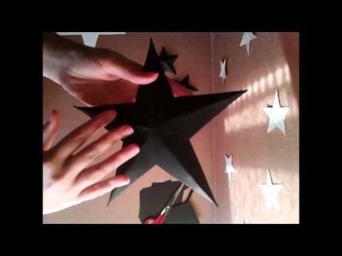 Como hacer estrellas navideñas paso a paso