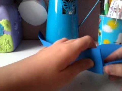 Como hacer una cestita de goma eva (foami)