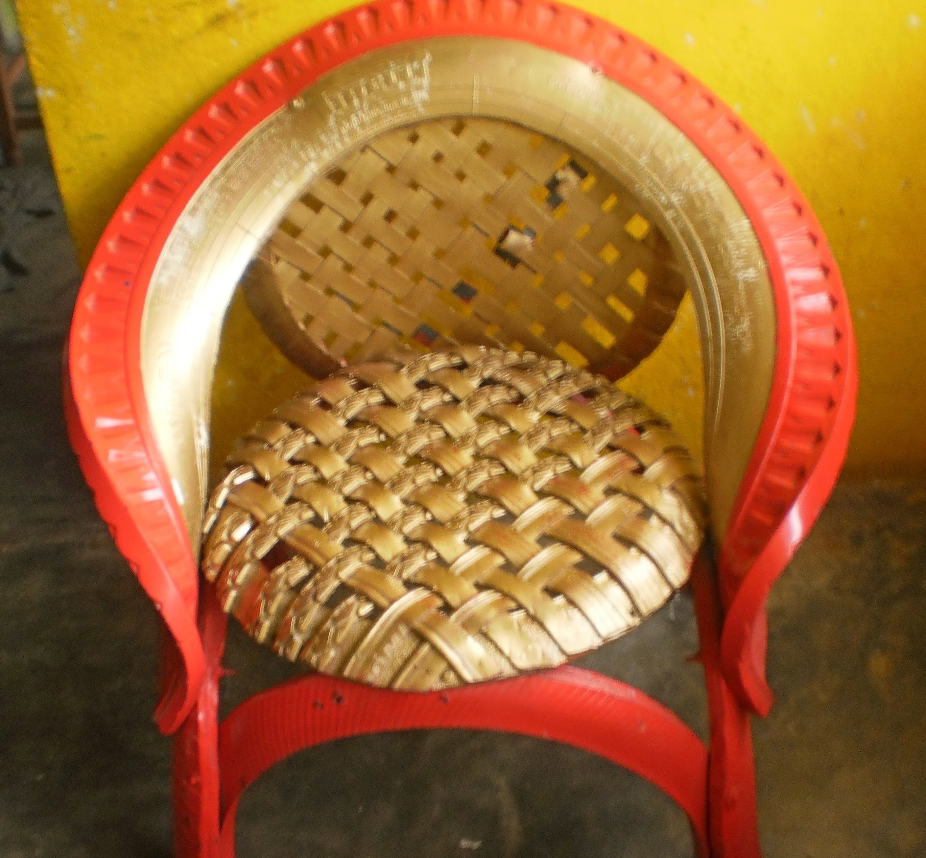 Como reciclar llantas usadas (sillas)