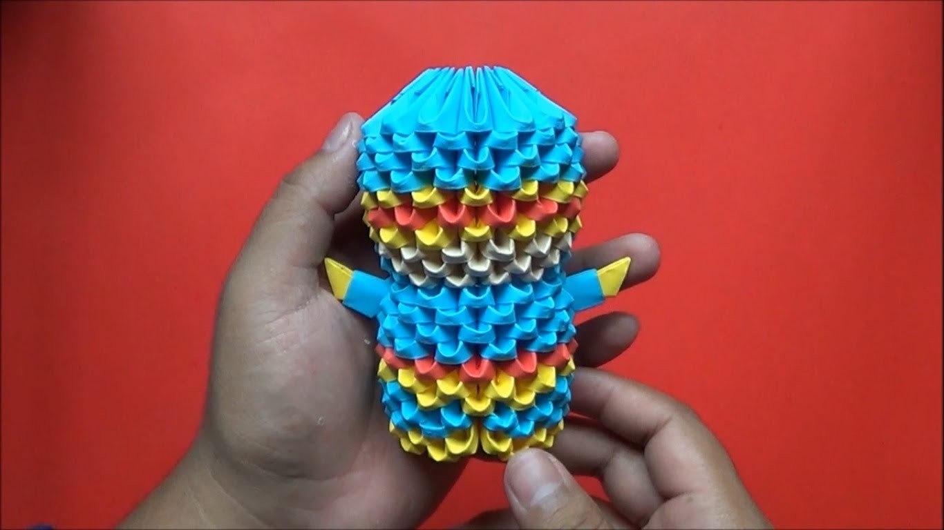 Origami 3D Mini ciclope