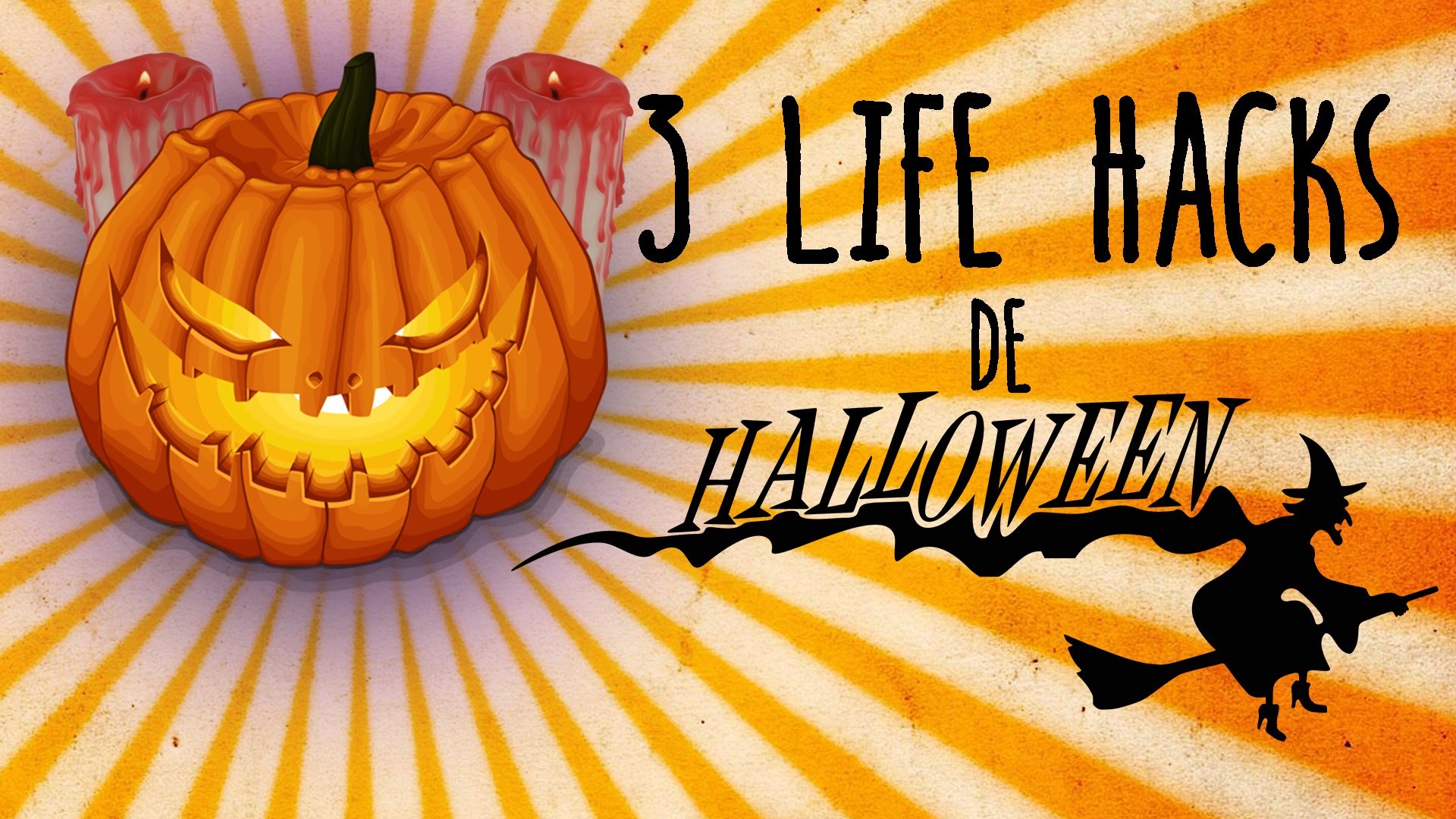 3 Life Hacks para tu fiesta de Halloween