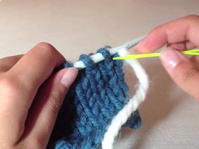 CÓMO TEJER: Cómo hacer costura invisible dos agujas (kitchener stitch en español)