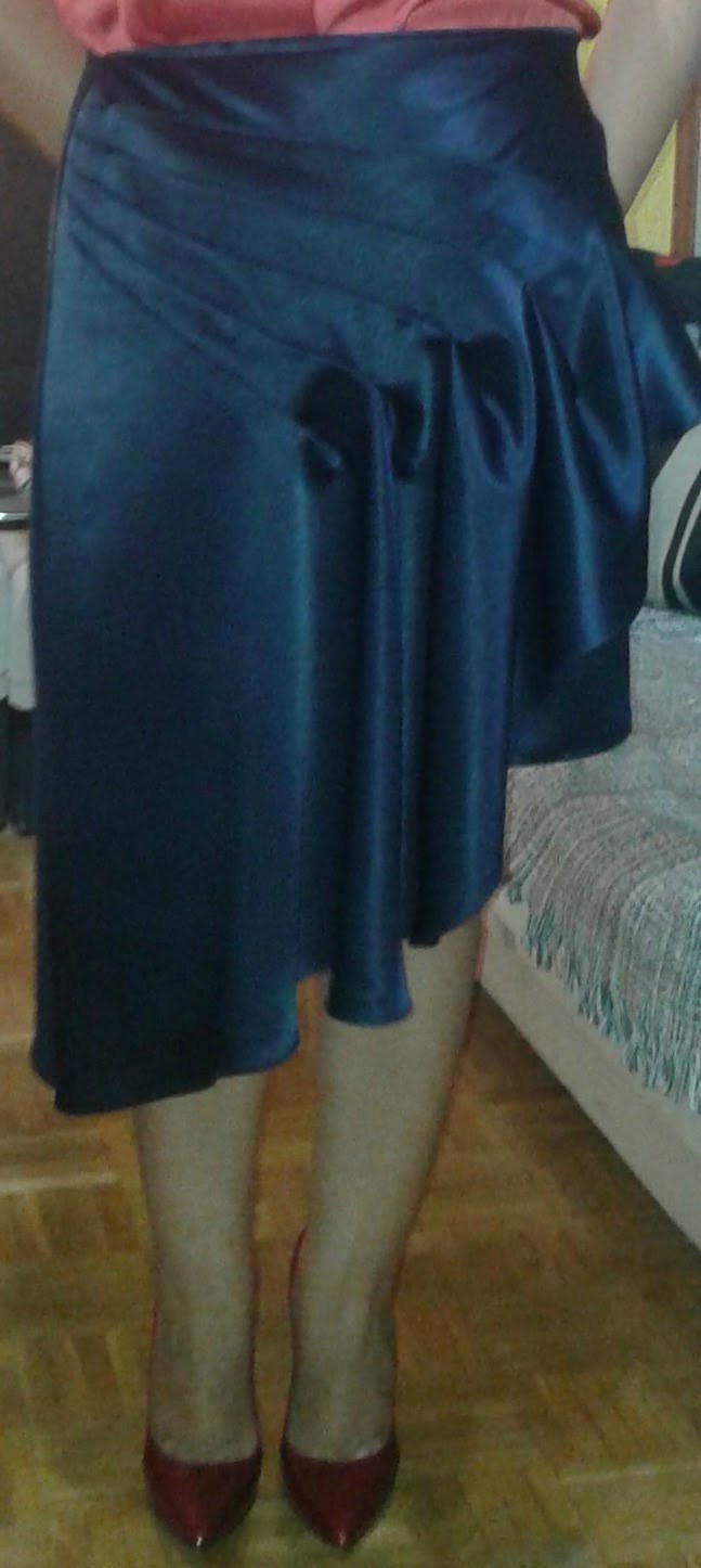 Falda pareo con quillas