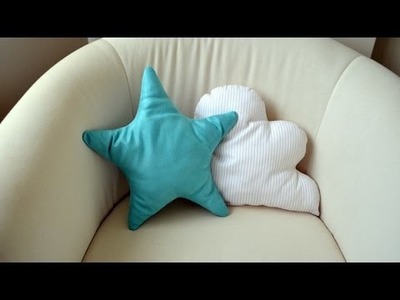 Cojín con forma de estrella - Star pillow