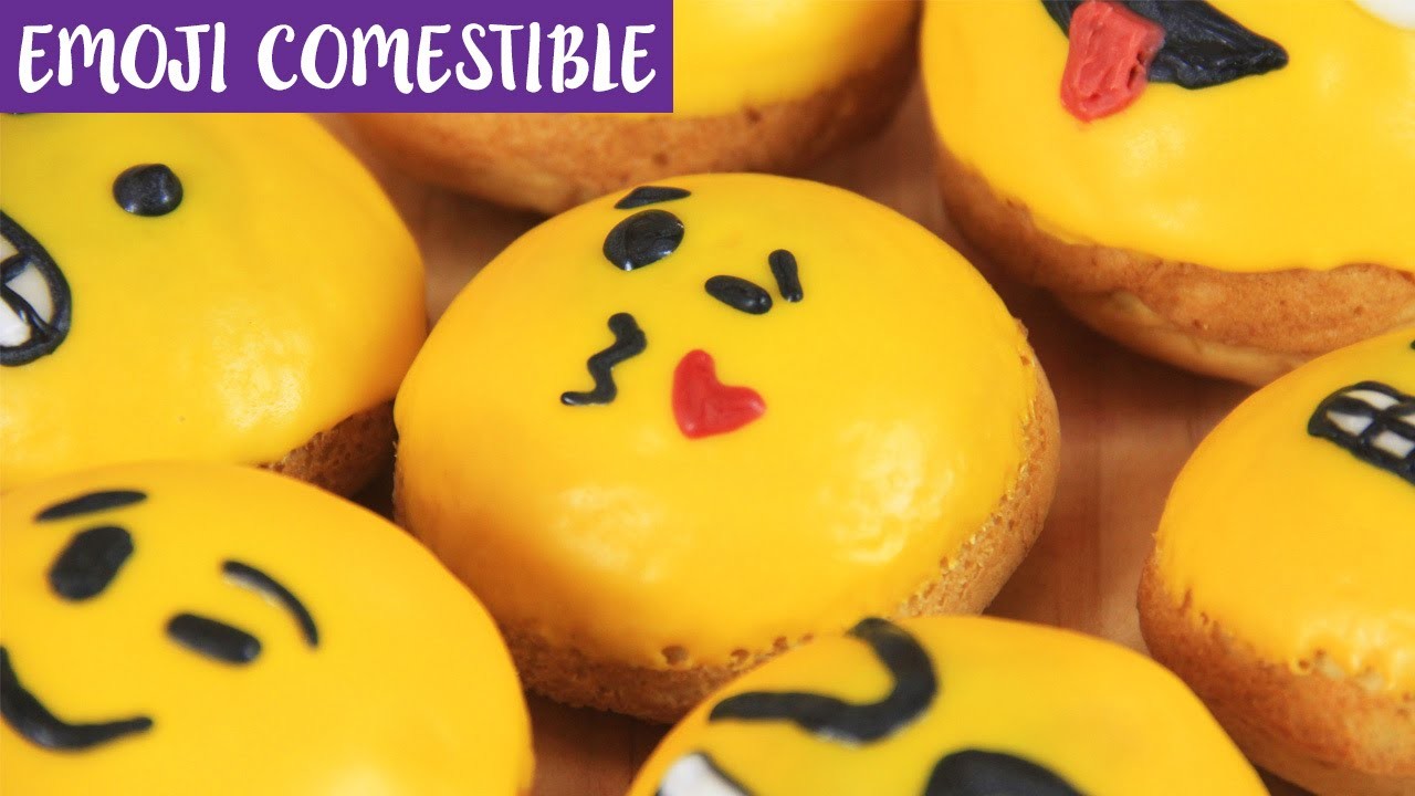 Cómo hacer emojis comestibles! (Postre fácil) ✎ Craftingeek