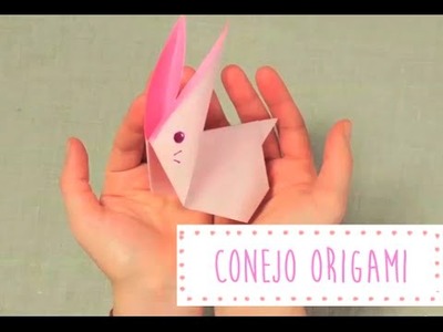 Conejito de Papel. Origami.Papiroflexia