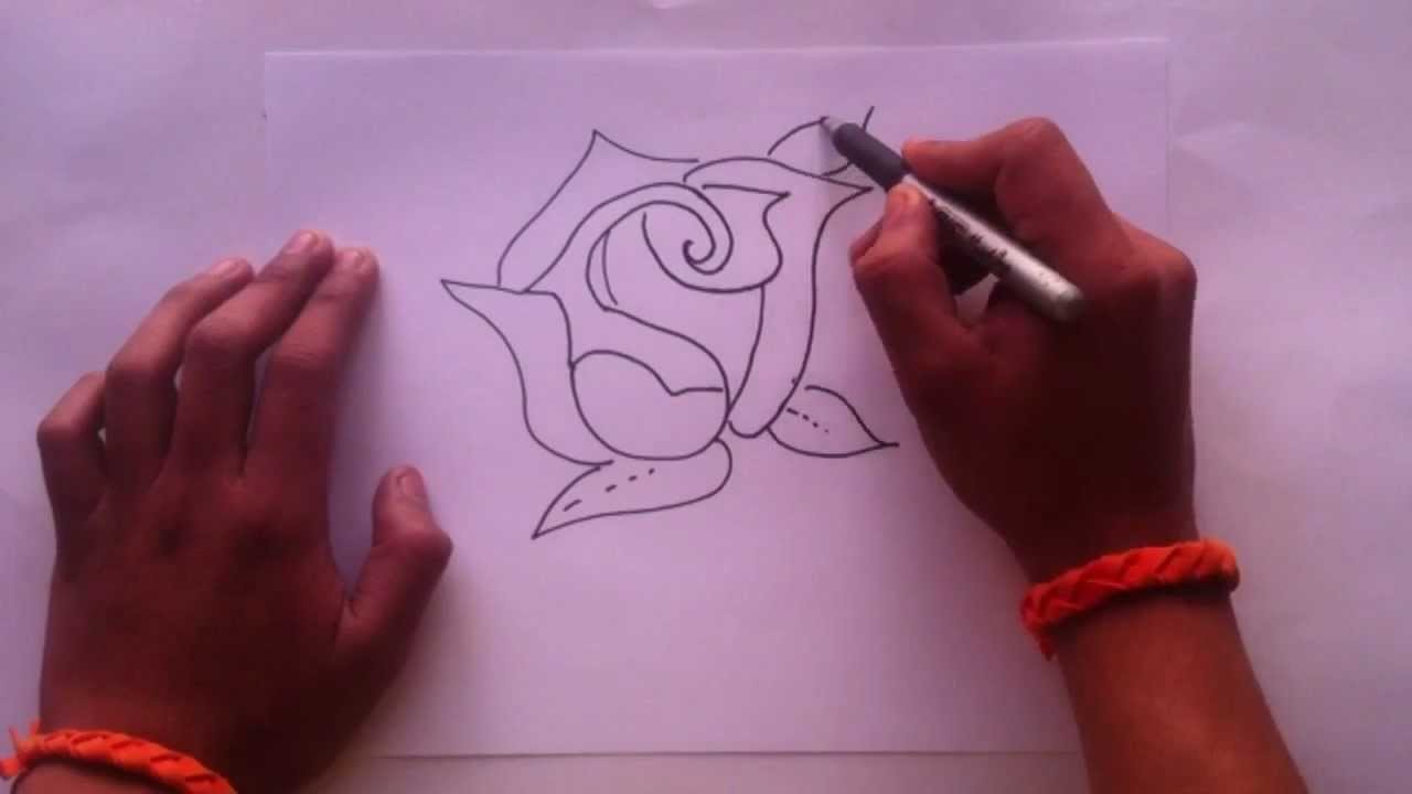 Dibujar una rosa - Consejos para pintar