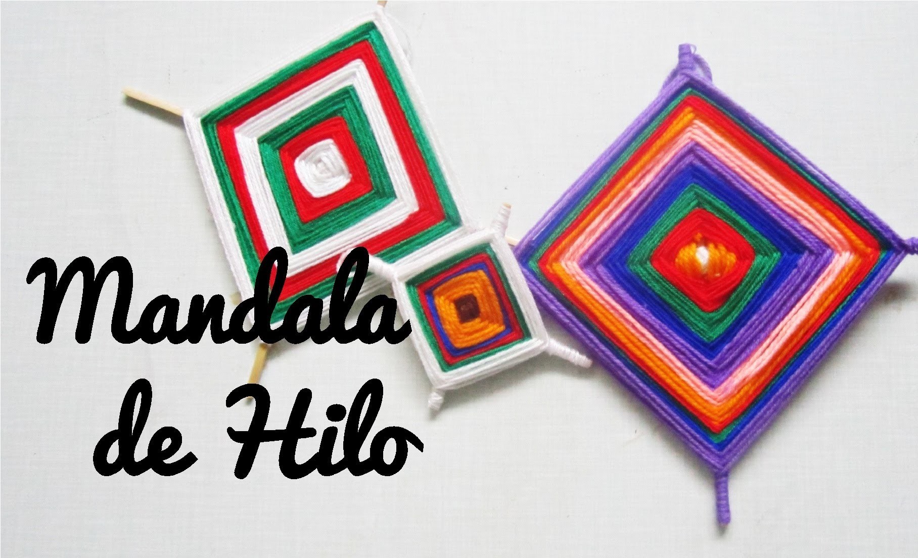 Mandala de Hilo (Manualidad 120)
