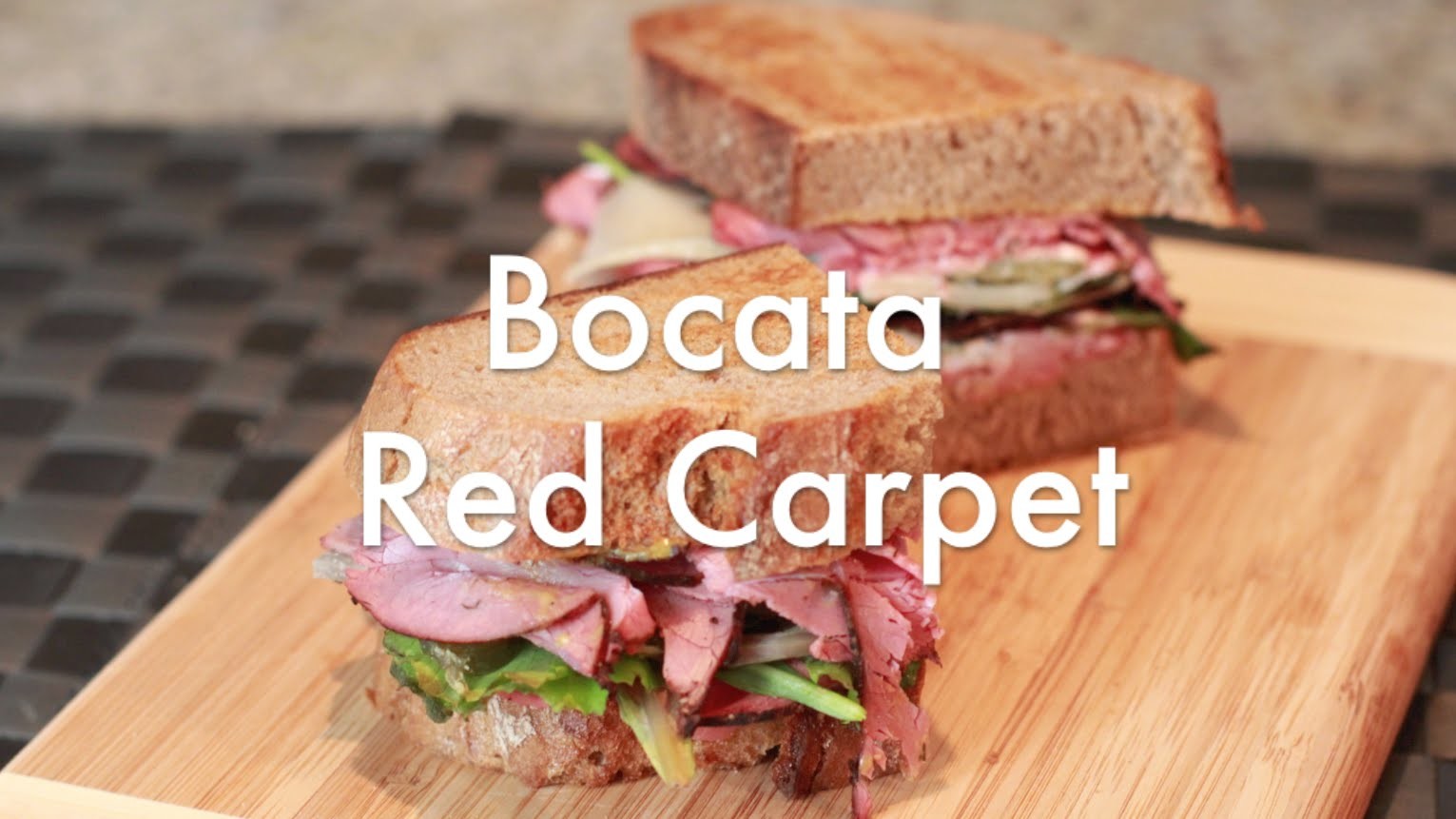 Bocata Red Carpet -  Recetas de Sandwiches
