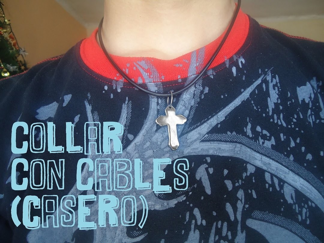 Como Hacer Un Collar Con Cables - Manualidades