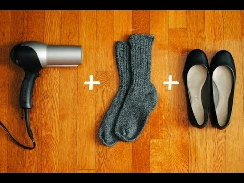 Como agrandar zapatos apretados - 2 Remedios faciles