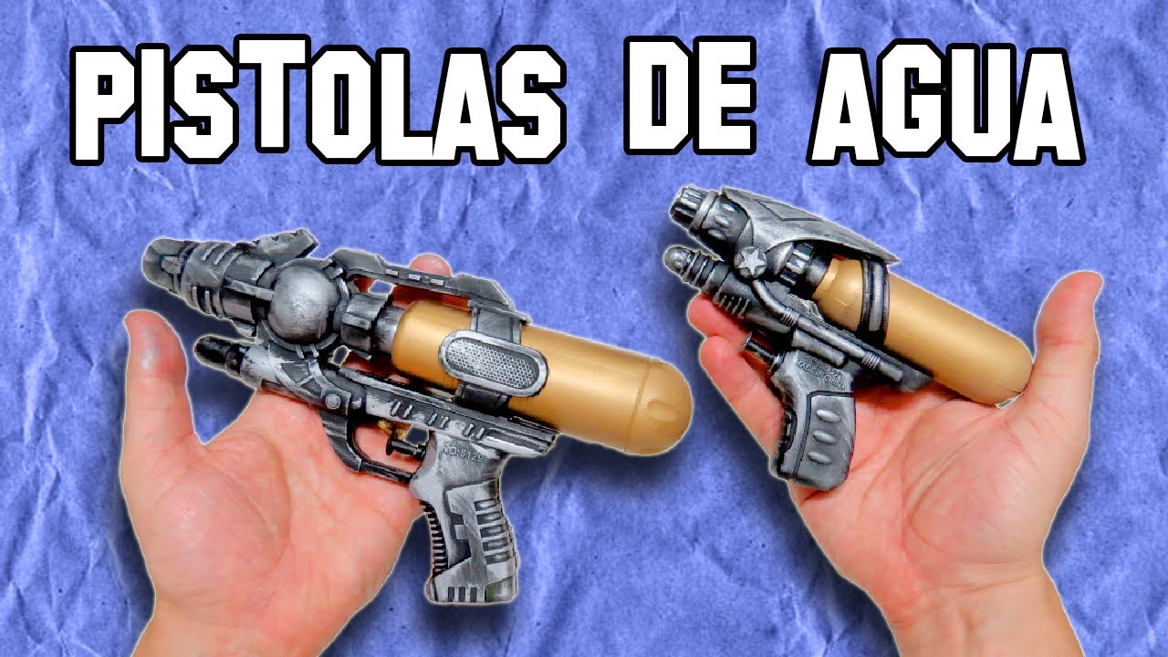 Como Hacer Pistolas De Agua Tunning | How to Make Water guns Tunning