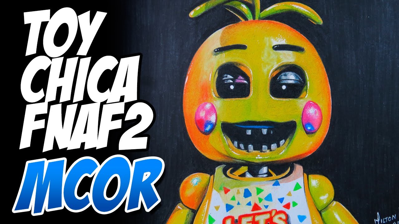 Dibujando a Toy Chica - Five Nights at Freddy's 2