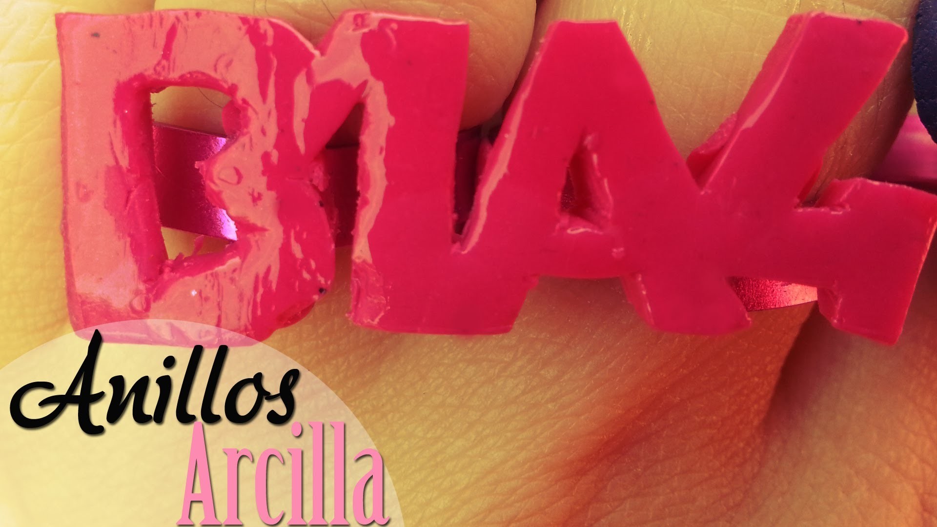 DIY: Anillos Arcilla Kpop -B1A4-