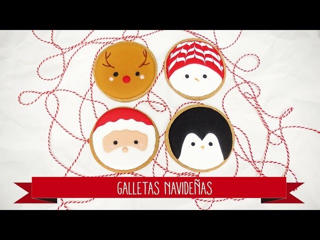 4 formas fáciles de decorar galletas navideñas con royal icing