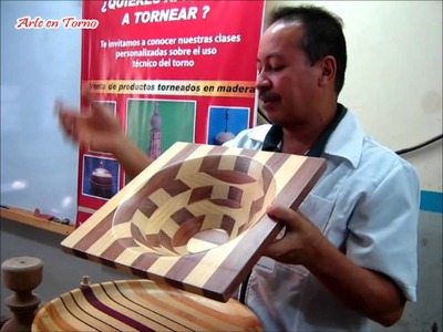 Arte en Torno - Técnicas del torneado de la madera