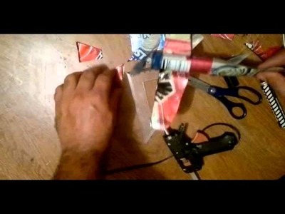 Avion hecho con latas de aluminio tutorial how to make an airplane with aluminum cans