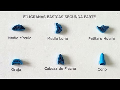 Cómo hacer figuras en filigrana de papel (2 de 3) | facilisimo.com