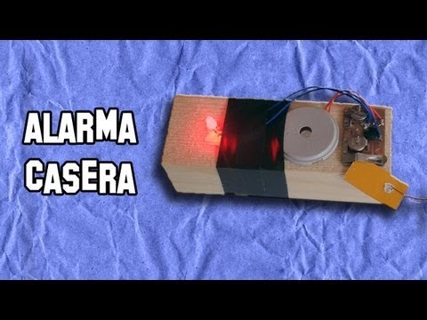 Como Hacer una Alarma Casera de Barrera | How to make a home alarm Barrera