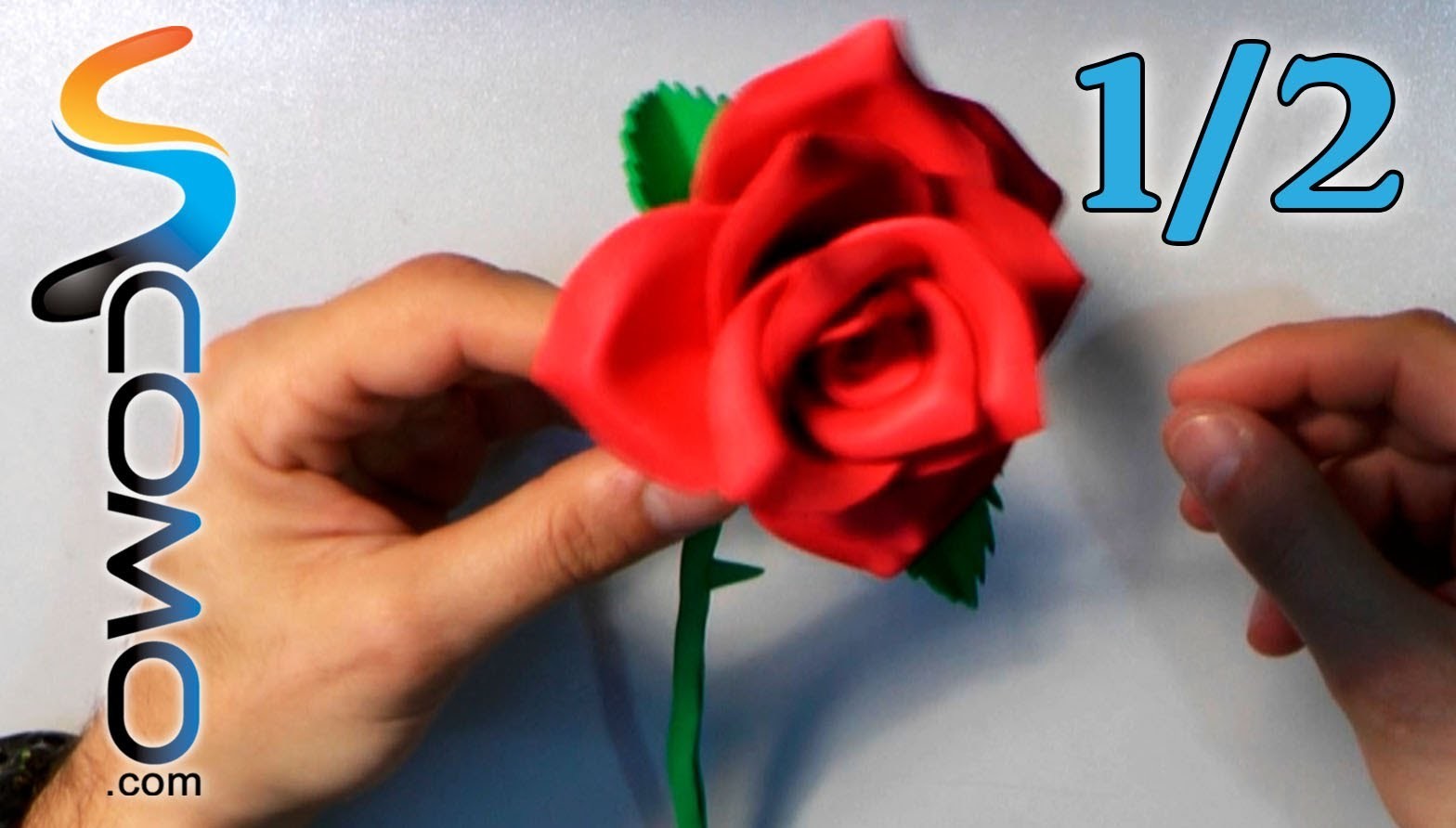 Hacer una Rosa con Goma Eva (1.2)