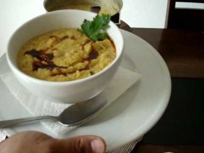 Porotos Con Mazamorra. Granados