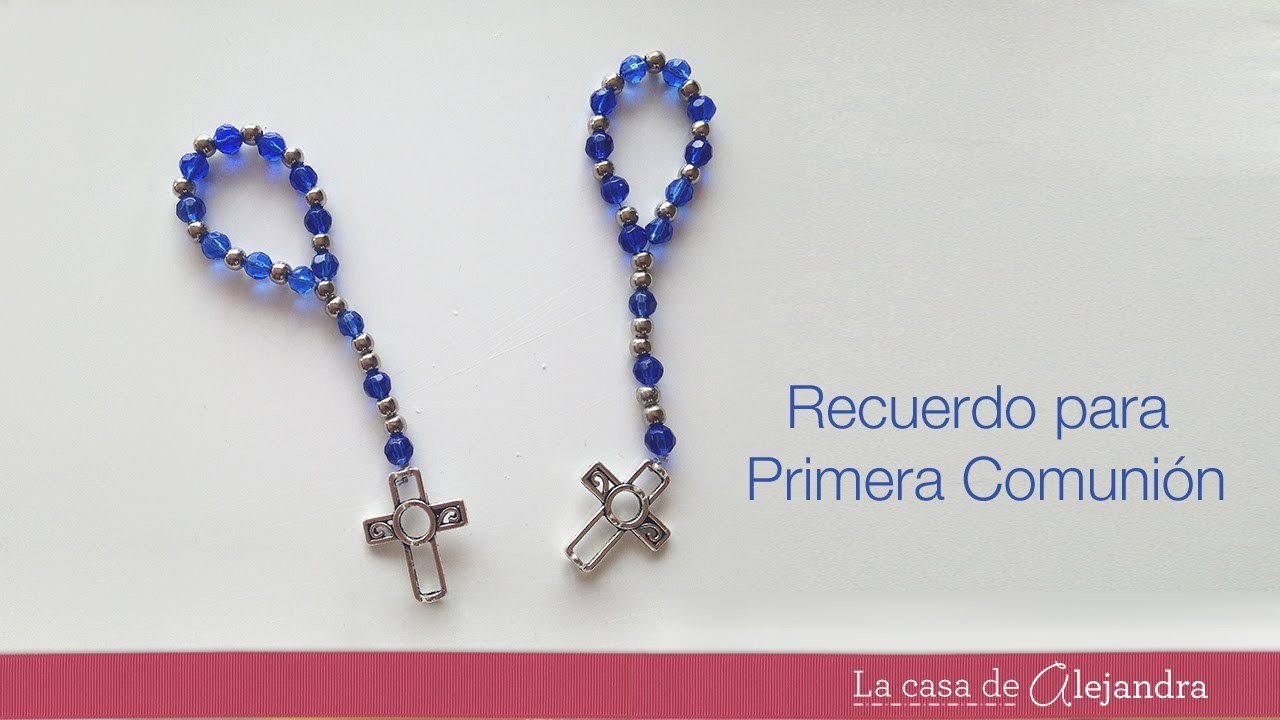 Recuerdo para primera comunión - DIY souvenir for a First Communion