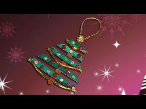 Árbol de Navidad, manualidades de adornos para la Navidad