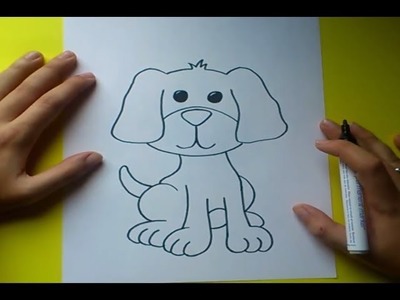 Como dibujar un perro paso a paso 7 | How to draw a dog 7
