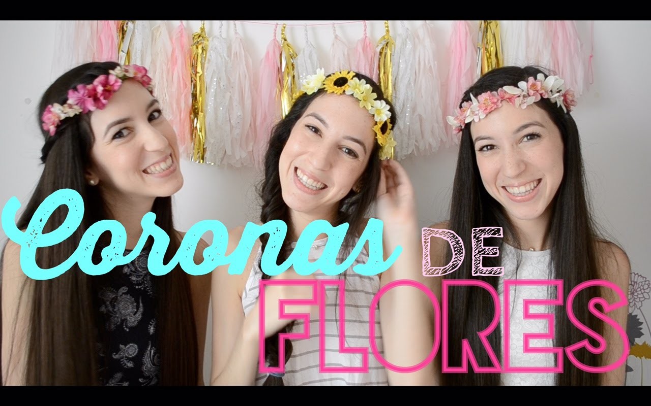 Coronas de Flores Súper fáciles ♡ Trillizas | Triplets