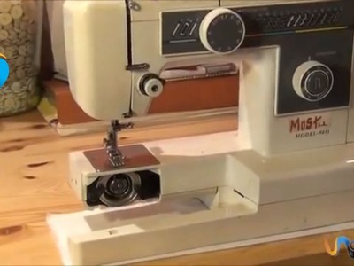 Enhebrar una máquina de coser