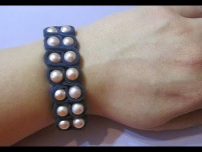 PULSERA DE BOLAS PEGADAS