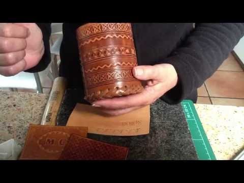 Troquelado del cuero.