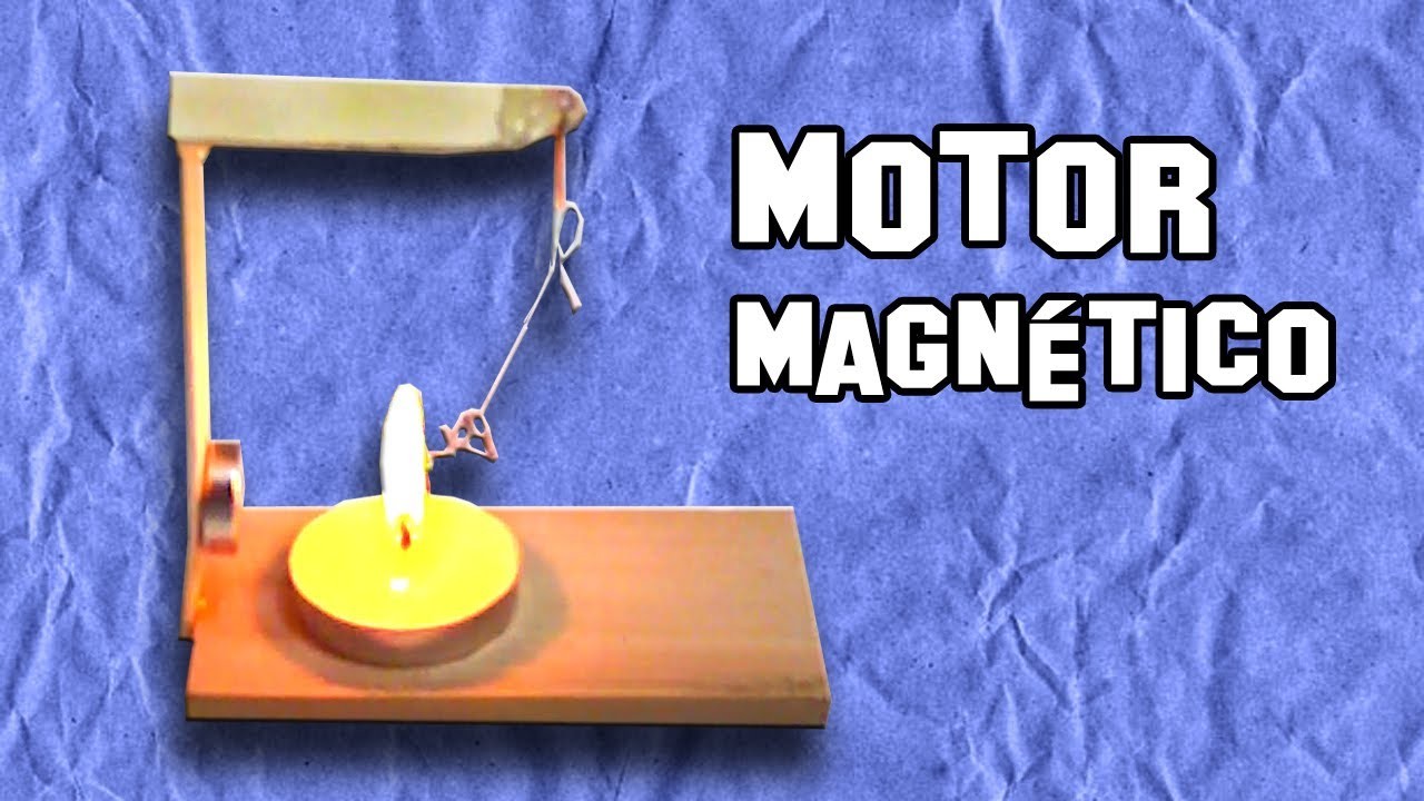 Como Hacer un Motor Magnético de Efecto Curie | How to Make a Curie Effect Magnetic Motor