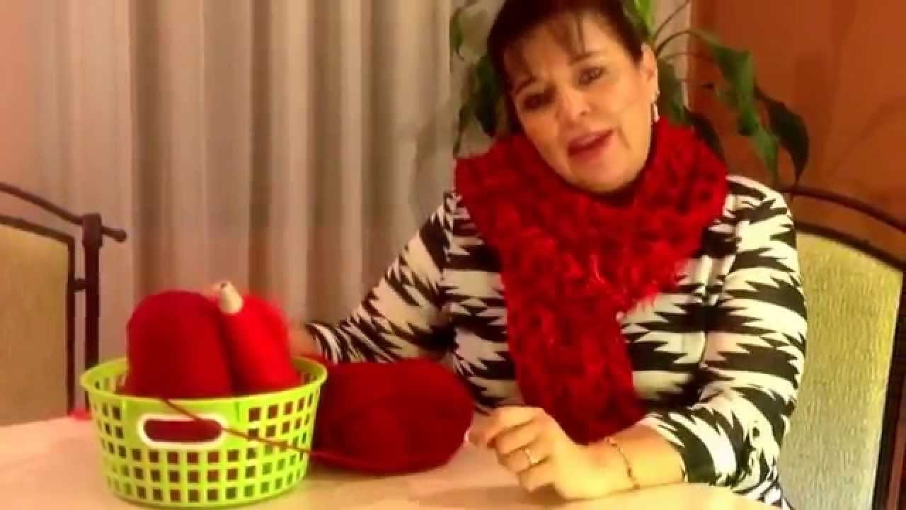 Cómo tejer una BUFANDA - Prendas rápidas - Tejiendo con Laura Cepeda