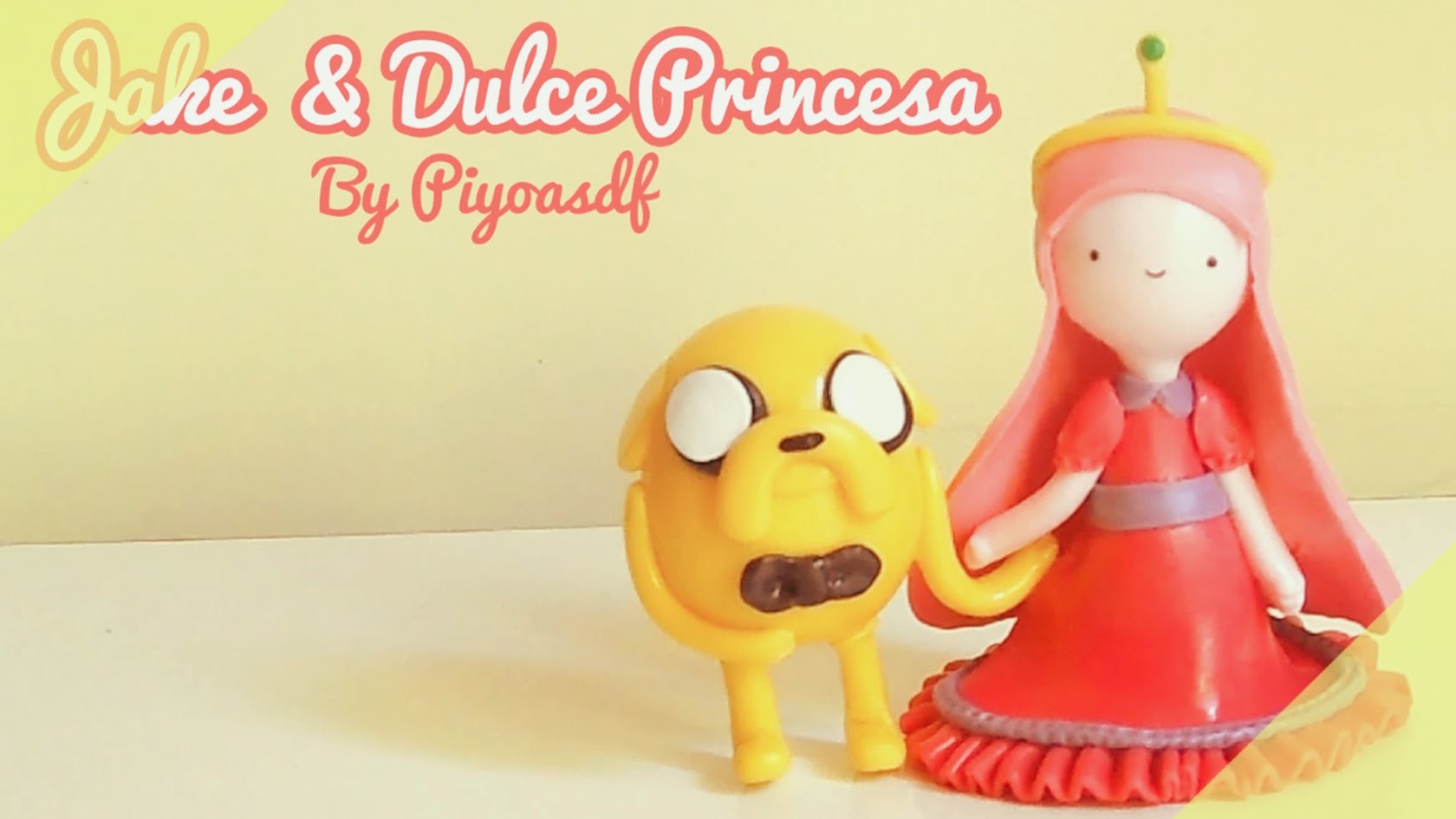 ♡ Jake & Dulce princesa ♡ Tutorial porcelana en frío By Piyoasdf