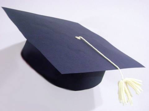 Manualidades escolares: Birrete o sombrero de graduación