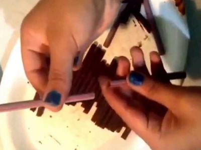 Cigarrillos de Chocolate con caja y Cake Pops Fáciles para San Valentin :3