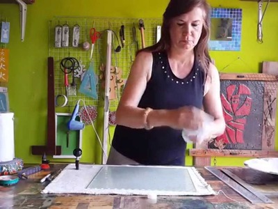 Cómo cortar círculos de vidrio